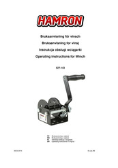 Hamron 027-143 Operating Instructions Manual