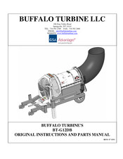 BUFFALO TURBINE BT-G12DB Original Instructions And Parts Manual