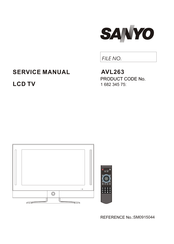 Sanyo AVL-263 Service Manual