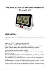 Jumbo FC-0215 User Manual