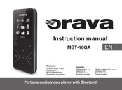 Orava MBT-16GA Instruction Manual
