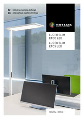 Trilux LUCEO SLIM ETDS LED Operating Instructions Manual