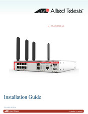 Allied Telesis AT-AR4050S-5G Installation Manual