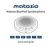 Matosio BluePod Quick Start Manual