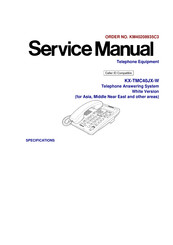 Panasonic KX-TMC40JX-W Service Manual