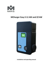 MRS MCharger Easy S Installation And Operating Manual