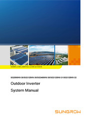Sungrow SG3125HV-32 System Manual