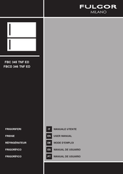 Fulgor Milano FBC 345 TNF ED User Manual