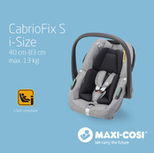 Maxi-Cosi CabrioFix S i-Size Manual