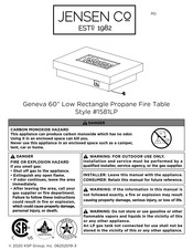 KSP Jensen Geneva 1581LP Manual