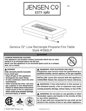 KSP Jensen Geneva 1582LP Manual