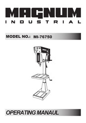 Magnum Industrial MI-76750 Operating Manual