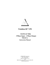 Georator Triathlon III Instruction Manual