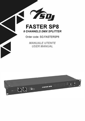 SDJ FASTER SP8 User Manual