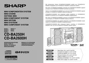 Sharp CD-BA250H Operation Manual