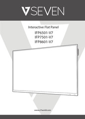 V7 IFP6501-V7 Manual