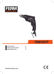 Ferm Industrial PDM1047P Original Instructions Manual