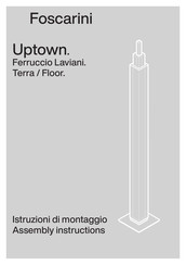 FOSCARINI Uptown Floor Assembly Instructions Manual