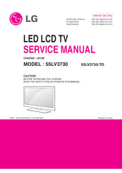 LG 55LV3730 Service Manual