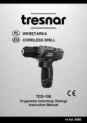 tresnar TCD-108 Instruction Manual