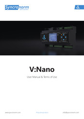 Syncronorm V:Nano 512 Manual