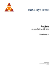 Casa Systems Pebble Installation Manual