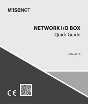 Hanwha Techwin Wisenet SPM-4210 Quick Manual