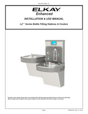 Elkay ENLZSTL8WS 1G Installation & Use Manual