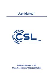 CSL 303155 User Manual