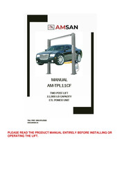AMSAN AM-TPL11CF Manual