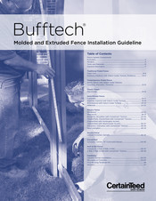 CertainTeed Bufftech Assembly & Installation Manuallines