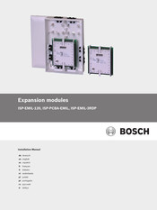 Bosch ISP-EMIL-120 Installation Manual