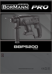BorMann Pro BBP5200 Manual