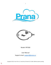 prana PR7500 User Manual