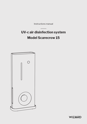 Wizard Scarecrow 15 Instruction Manual