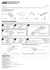 JVC KS-FX384 Installation & Connection Manual