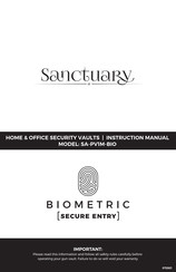 Sanctuary SA-PV1M-BIO Instruction Manual