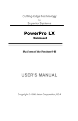 Jaton PowerPro LX User Manual