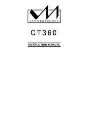 Van Medevoort CT360D Instruction Manual