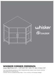 Sauder WHISKER Assembly Instructions Manual