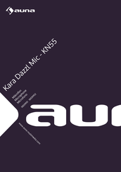 auna Kara Dazzl Mic - KN55 Manual