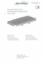 Max-Ability Pressalit 2000 User Manual