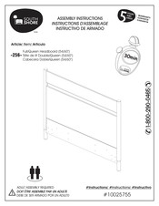 South Shore 10025755 Assembly Instructions Manual