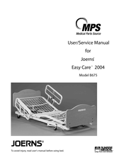 Sunrise Medical Joerns Easy Care 2004 User & Service Manual