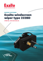 Exalto MD1 232BD Manual