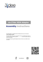3Idee xia-27dm Assembly Instructions