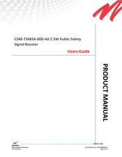 Westell CS40-734834-00D-A0 User Manual