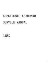 Alesis LQSQ Service Manual