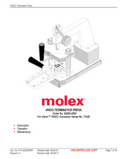 molex VHDCI Manual