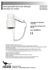Perry Electric 1DCAMPH13 Instructions For Installation And Use Manual